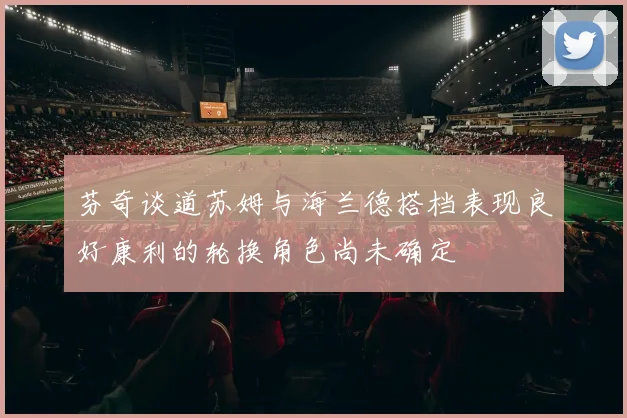 芬奇谈道苏姆与海兰德搭档表现良好康利的轮换角色尚未确定