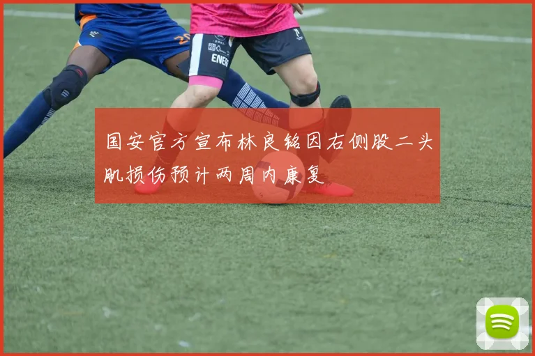 国安官方宣布林良铭因右侧股二头肌损伤预计两周内康复